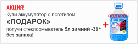 Стеклоомыватель зимний 5л в Подарок!
